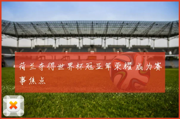 荷兰夺得世界杯冠亚军荣耀 成为赛事焦点
